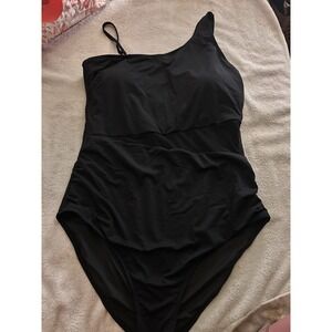 Yonique Women's One Piece‎ Swimsuit Mesh Extra Large Tummy Control New